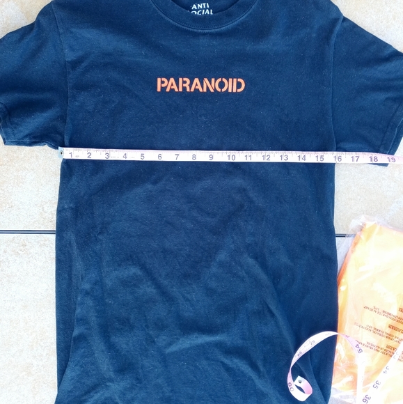 Anti Social Social Club x Defeated Paranoid TShirt - Picture 4 of 14